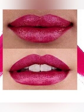 Smashbox Vibrant Pink Lipstick - Reckless limited editions